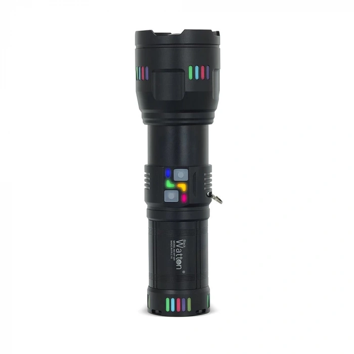 Lazer Etkili Profesyonel El Feneri  Wt-631- 30,000 Lümen