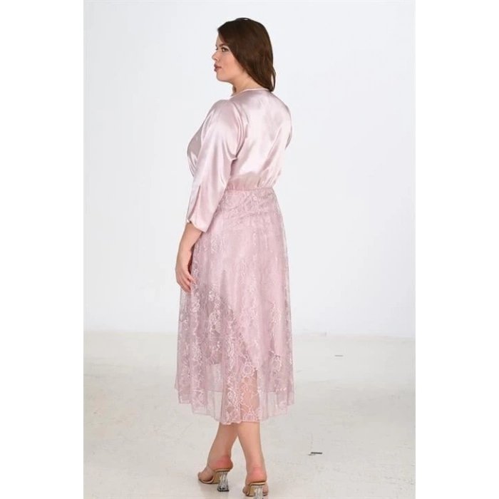 Litae 2li Pudra Sabahlık Takımı Bigsize 6220