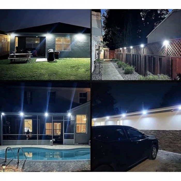 HERŞEYTREND 100 Led Dış Mekan Solar Aydınlatma Fotoselli Solar Lamba