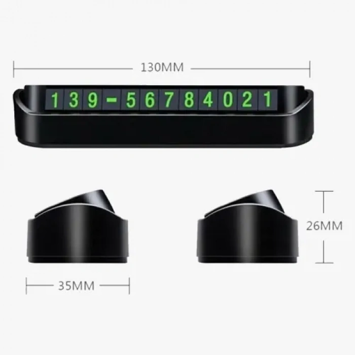 Litae Trend Araç Torpido Üstü Aç Kapa Numaratör