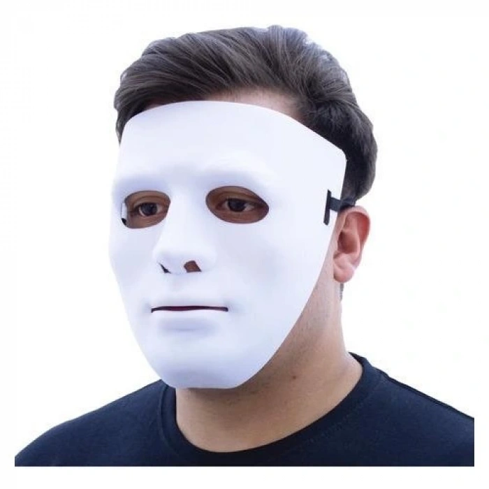 HERŞEYTREND Beyaz Jabbawockeez Maskesi