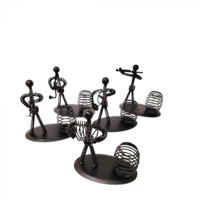 Litae Trend  Dekoratif Metal Adam Müzisyen Kalemlik