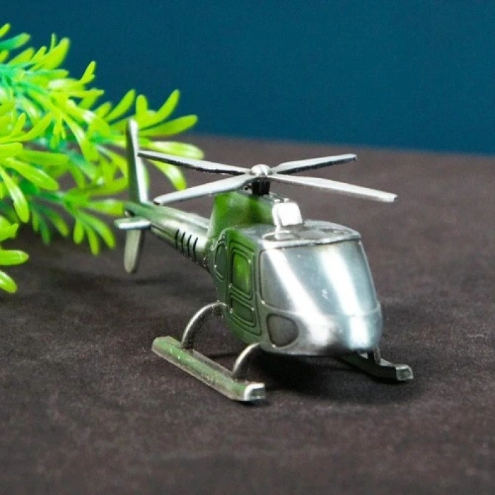Litae Trend  Dekoratif Metal Helikopter