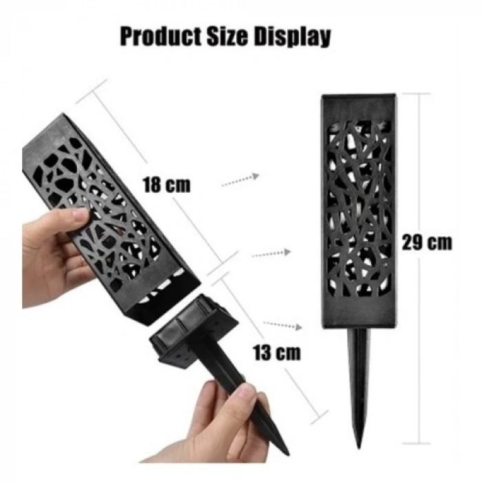 Litae Trend Dekoratif Solar Güneş Enerjili Bahçe Aydınlatma Seti (6 Adet)