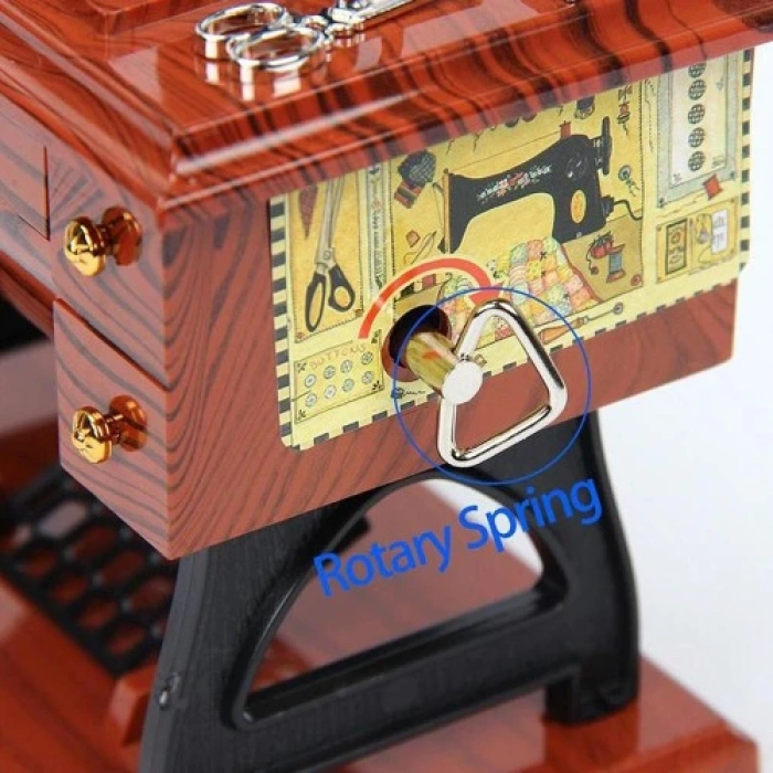 Litae Trend  Dikiş Makinesi Görünümlü Müzik Kutusu