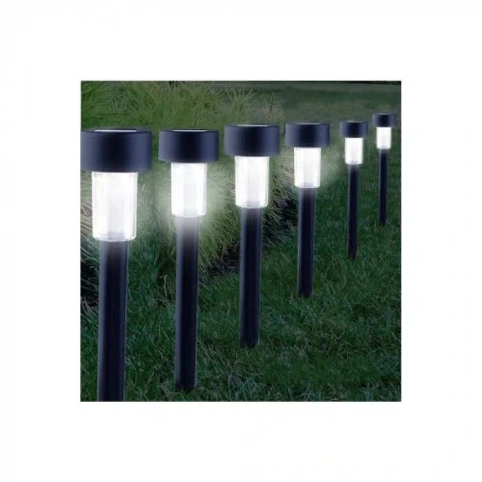Litae Trend Güneş Enerjili Bahçe Lambası Plastik Saplama 10lu Set
