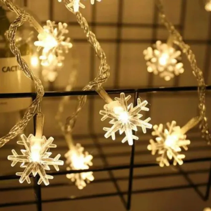 HERŞEYTREND Kar Tanesi 5m 28 Led Gün Işığı