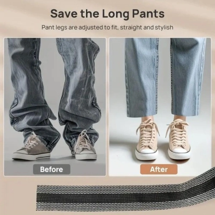 Litae Trend Kendinden Yapışkanlı Pantolon Kıvırma Şeridi