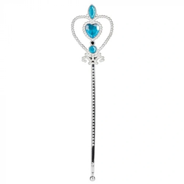 Litae Trend Mavi Renk Kalp İşlemeli Karlar Ülkesi Elsa Asası