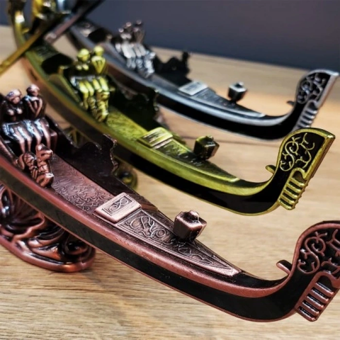 Litae Trend  Metal Dekoratif Venedik Kayık