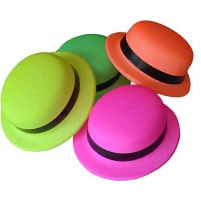 Litae Trend Neon Partisi Turuncu Renk Melon Plastik Parti Şapkası