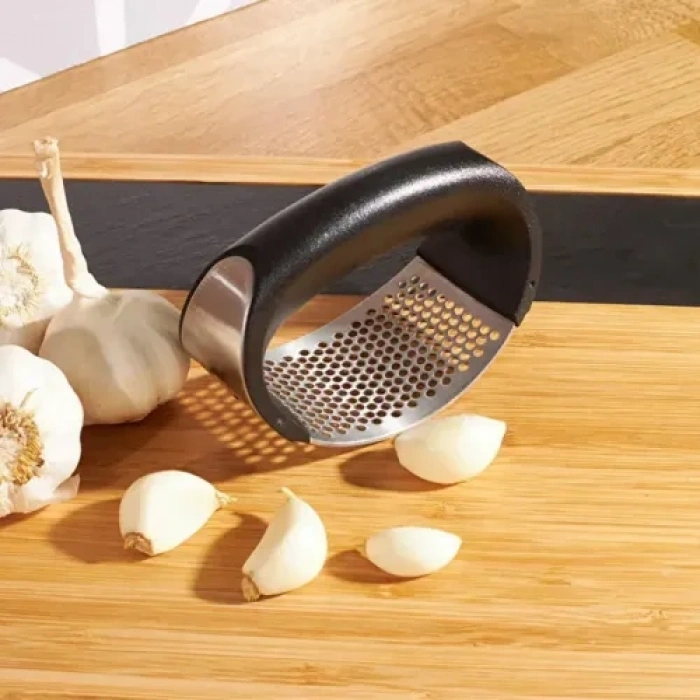 Litae Trend Paslanmaz Çelik Ergonomik Sarımsak Ezici Pres ve Doğrayıcı