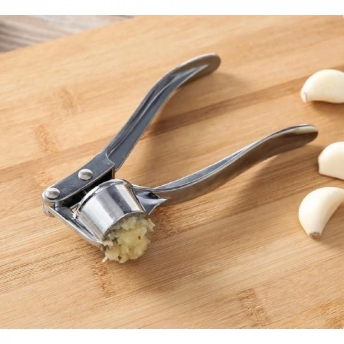 Litae Trend Paslanmaz Çelik Yuvarlak Hazneli Sarımsak Presi