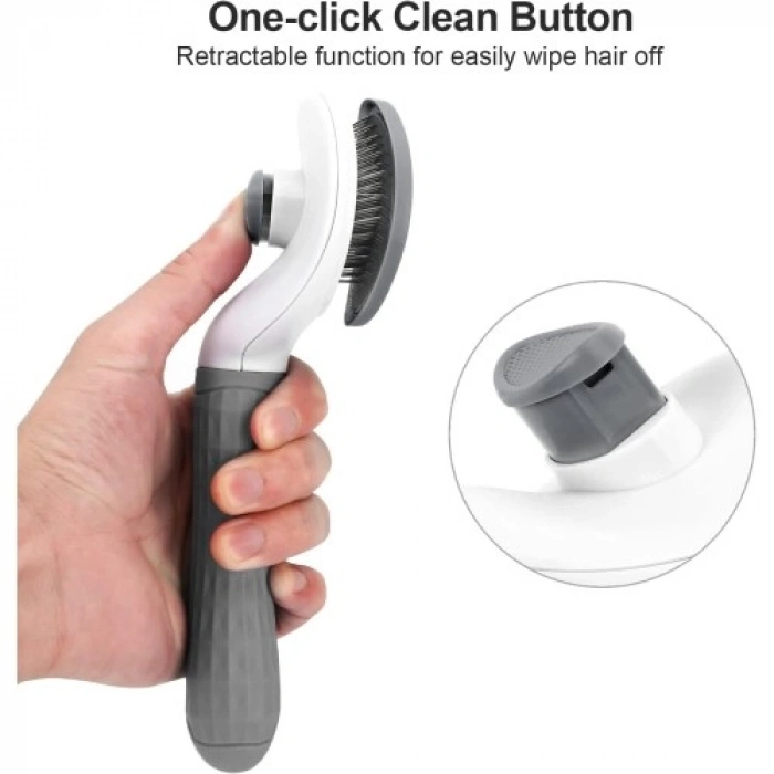 Litae Trend Tüy Toplayıcı Kendi Kendini Temizleyen Evcil Hayvan Tarağı