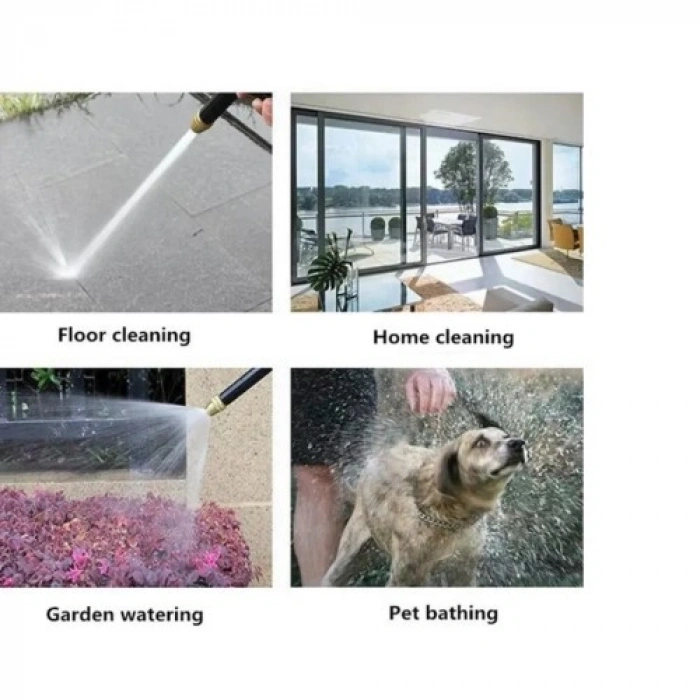 Litae Trend Yüksek Basınçlı Ayarlanabilir Bahçe Sulama ve Araba Yıkama Tabancası