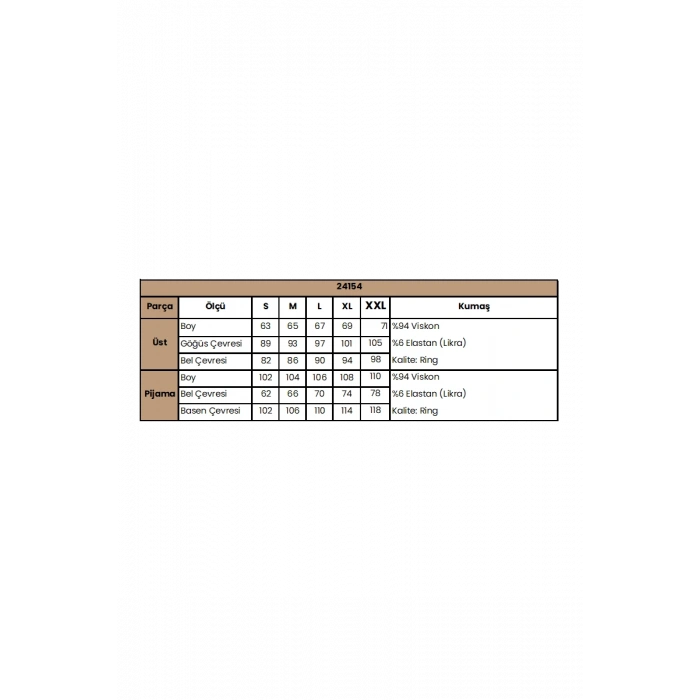 HERŞEYTREND  Uzun Kollu Önü Düğmeli V Yaka Pijama Takımı