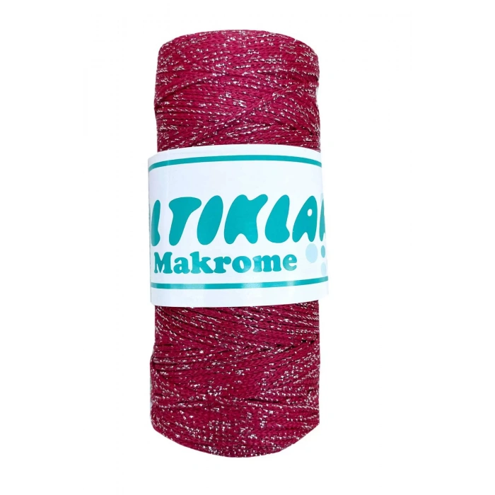 LitaeTrend 1 Adet Polyester Simli Makrome İpi SG-1845