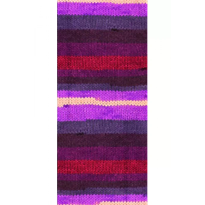 LitaeTrend 1 Adet Vega Stripe Premium Akrilik El Örgü İpi Yünü No: 82412