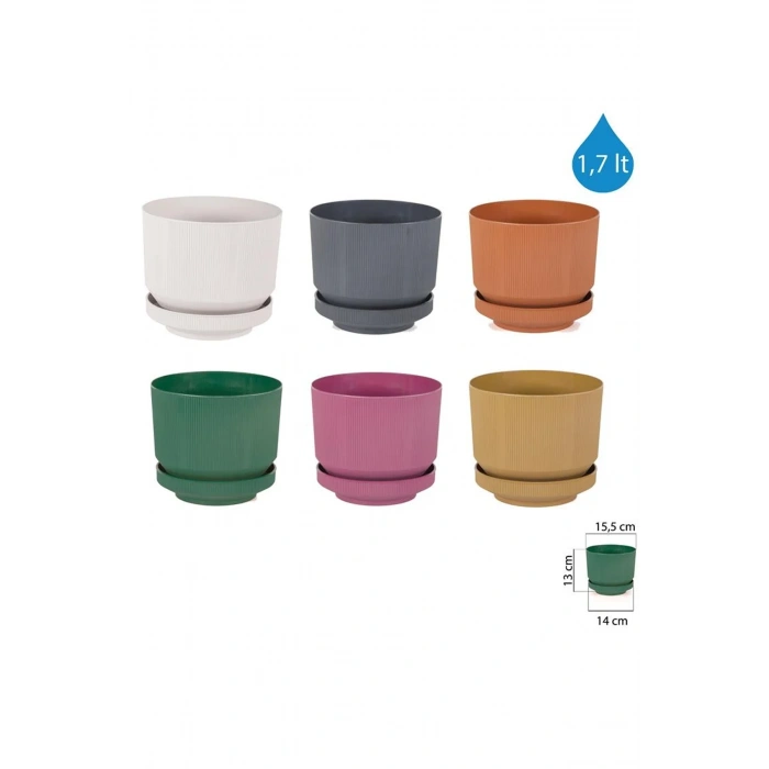 LitaeTrend 1No Saksı 1.7Lt 1 Adet Royaleks-S281