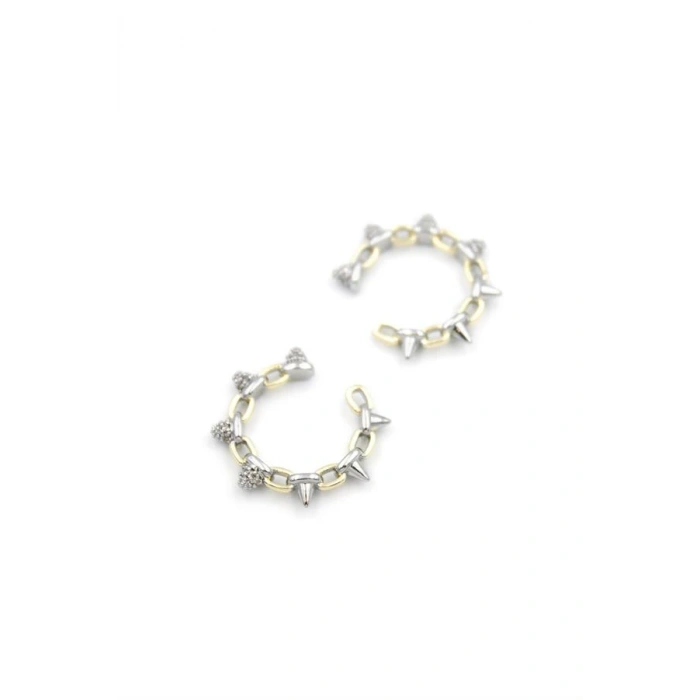 LitaeTrend 2li Kıkırdak Küpe - Altın