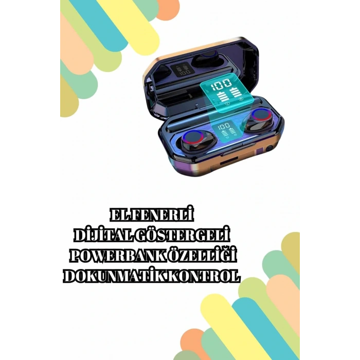 LitaeTrend 2025 Model Çok Kordonlu Akıllı Saat ve Bluetooth Kulaklık El Fenerli