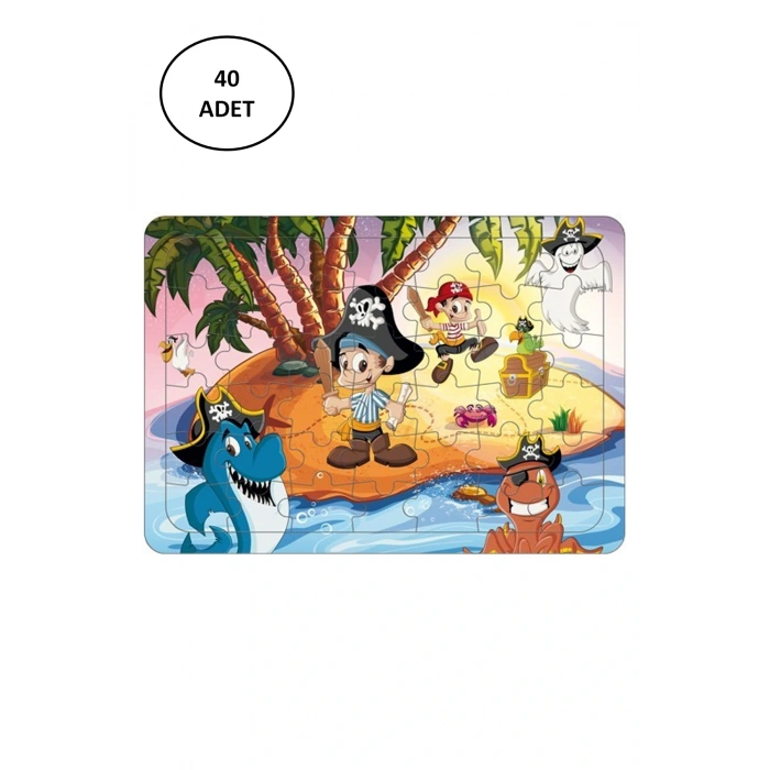 LitaeTrend 25*35 Hikayeli Yapboz 42 Parça 40 Adet