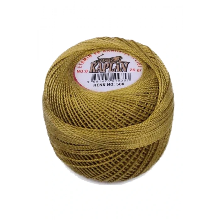 LitaeTrend 3 Adet Kaplan Etamin Ve Kanaviçe İpi 8 No Kod/Renk: 1016 - 319 - 580 - Ryl