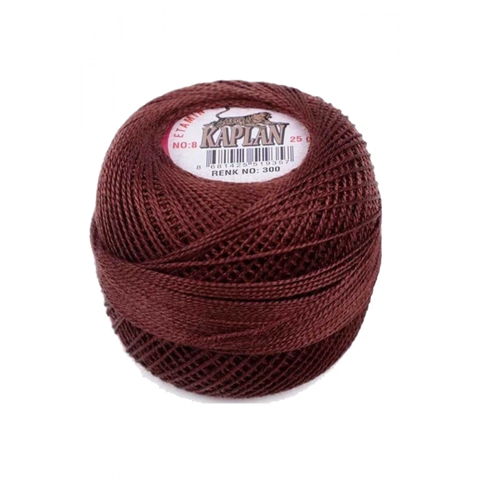 LitaeTrend 3 Adet Kaplan Etamin Ve Kanaviçe İpi 8 No Kod/Renk: 300 - 518 - 553 - Ryl