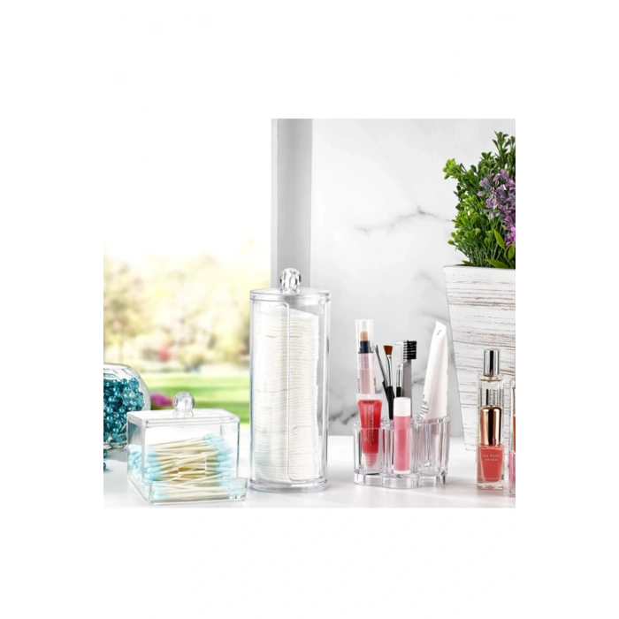 LitaeTrend 3lü Organizer Makyaj Kozmetik Organizeri