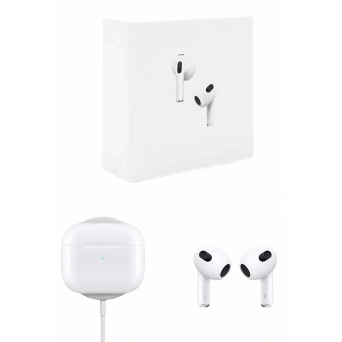 HERŞEYTREND 3.Nesil İOS Android Uyumlu Bluetooth 5.0 Beyaz Çağrı Cevaplama