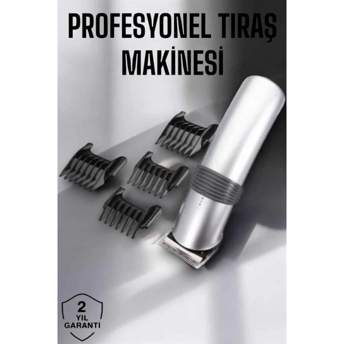 LitaeTrend 4 Taraklı Taşınabilir Profesyonel Saç ve Sakal Kesme Tıraş Makinesi