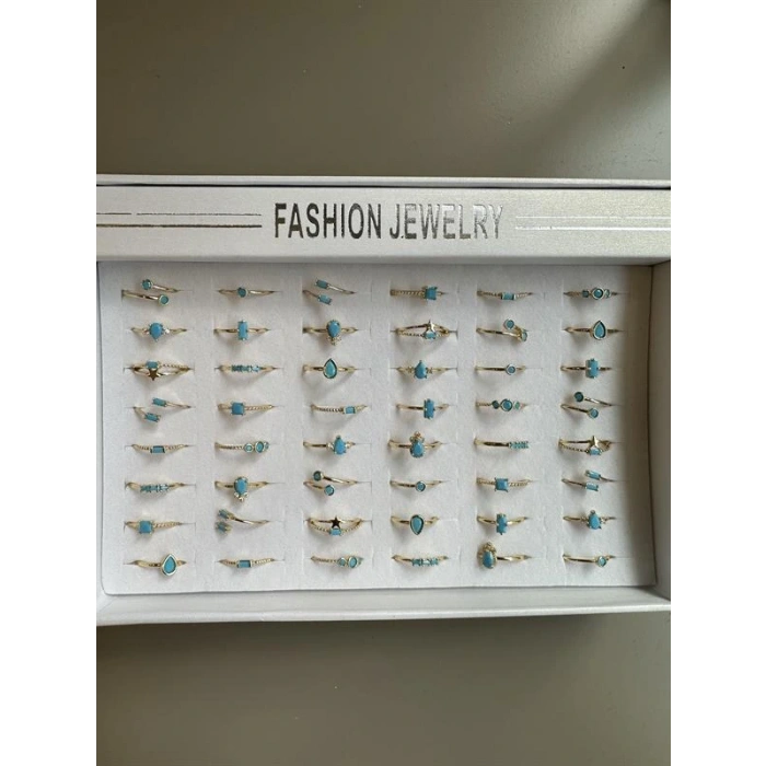 LitaeTrend 48li Taşlı Yüzük - Altın