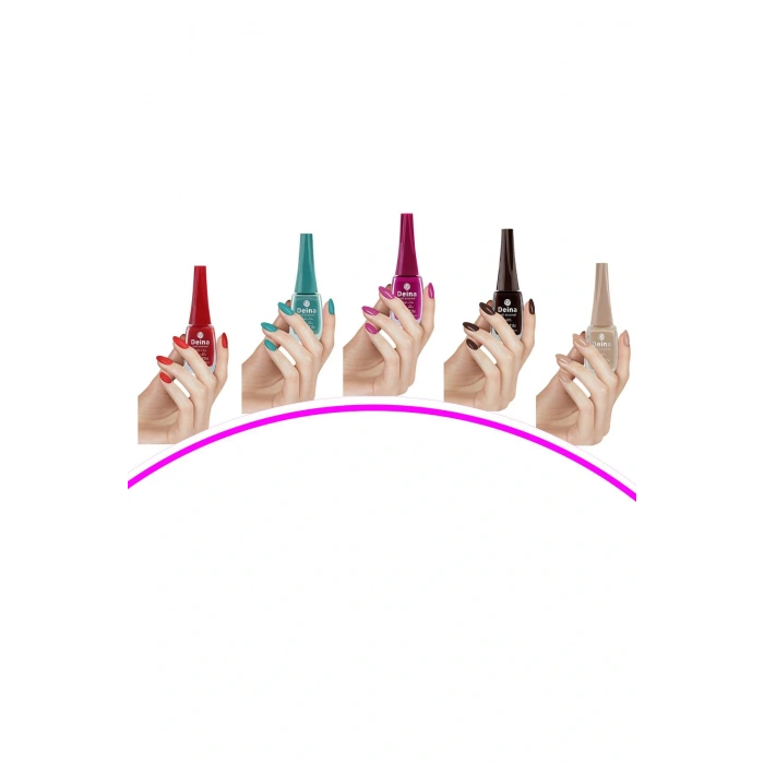 LitaeTrend 5 Adet Keratinli Besleyici Oje 14 ml SET14