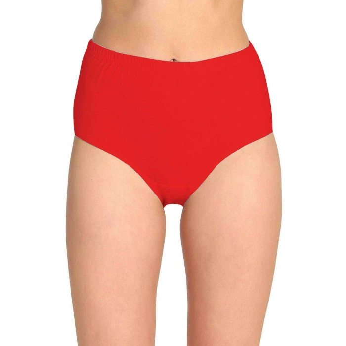 LitaeTrend 5 Adet Tutku Kadın Yüksek Bel Bato Kalın Lastik Külot S12