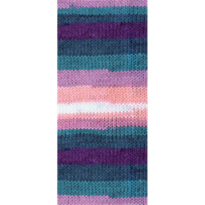 LitaeTrend 5 Adet Vega Stripe Premium Akrilik El Örgü İpi Yünü No: 82416