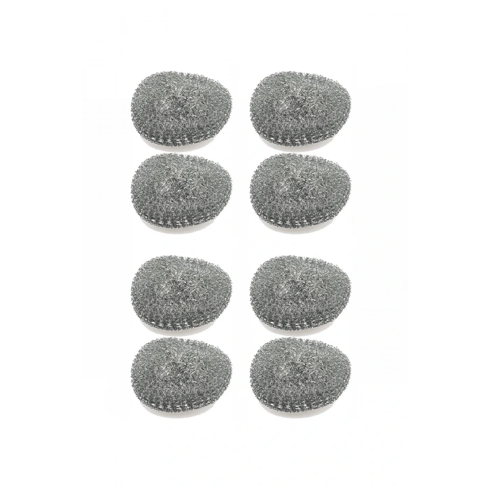 LitaeTrend 8 Adet Paslanmaz Çelik Tel Bulaşık Teli Poşetli