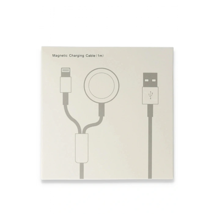 LitaeTrend AC08 2in1 Kablosuz Şarj Apple Watch 1/2/3/4/5/6/7/8/SE