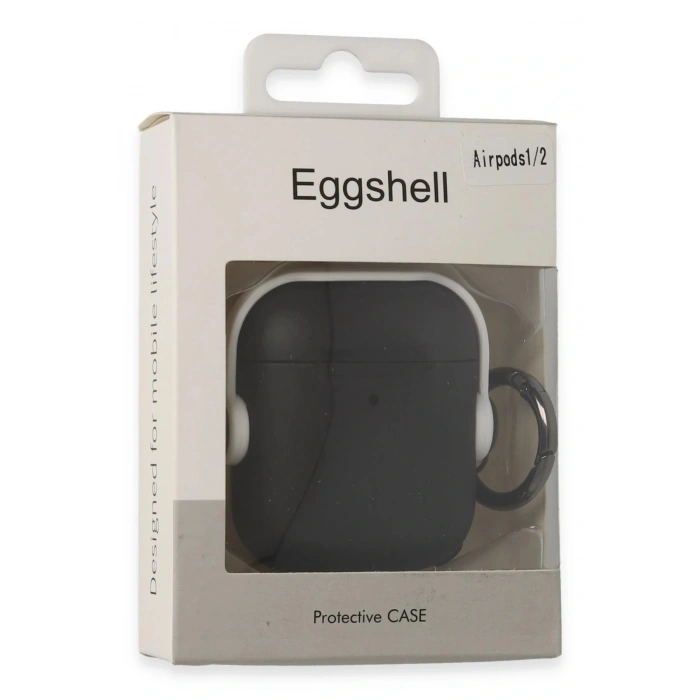 LitaeTrend Airpods 2 (2.nesil) Cool Kılıf - Siyah-Beyaz