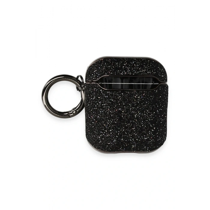 LitaeTrend Airpods 2 (2.nesil) Spell Simli Kılıf - Siyah