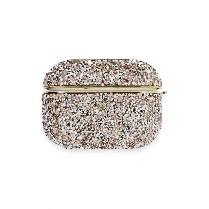 LitaeTrend Airpods Pro 2 (2.nesil) Luz Taşlı Kılıf - Pembe