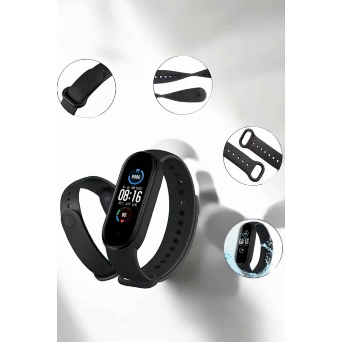 LitaeTrend Akıllı Bileklik Su Geçirmez Bileklik, Uzun Pil Ömrü ve Hızlı Şarj Özelliği