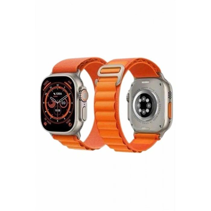 HERŞEYTREND Akıllı Saat Bleutooth Bağlantılı Akıllı Saat Amoled Ekran 49 MM