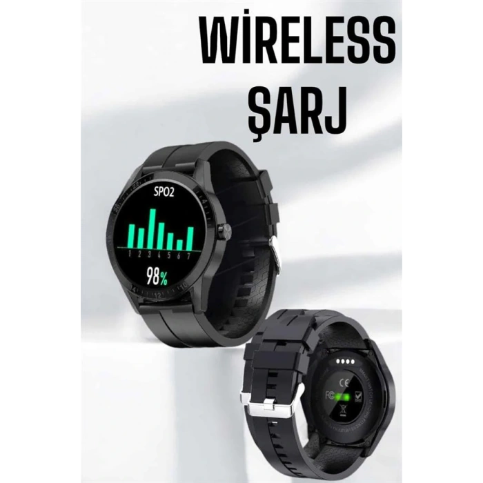 LitaeTrend Akıllı Saat Çok Fonksiyonlu Sesli Görüşme NFC Uyumlu Amoled Ekran