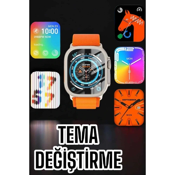 LitaeTrend Akıllı Saat Uyku ve Spor Takibi Yeni Nesil Bluetooth Bağlantılı Amoled Ekran