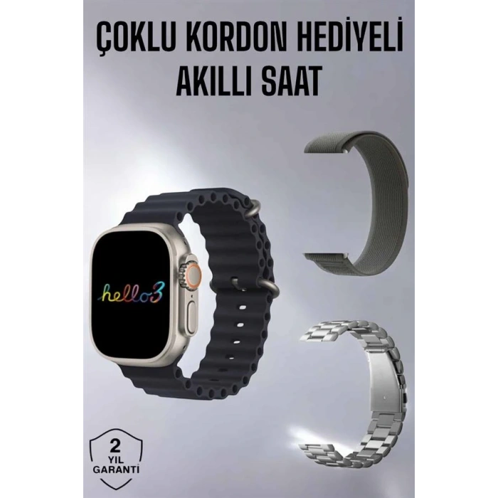 LitaeTrend Akıllı Saat Yeni Nesil Bluetooth Bağlantılı Uyku Sağlık Takibi GPS Ve NFC Uyumlu