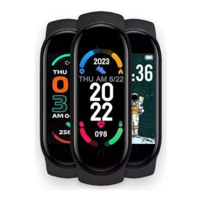 LitaeTrend Akıllı Uyumlu Bileklik M6 Adımsayar Spor Modları Çağrı Görme Türkçe Menü