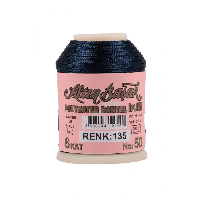 LitaeTrend Altınbaşak Oya ve Dantel İpi 20 gr - Royaleks - No: 135