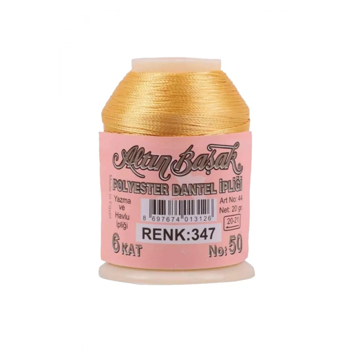 LitaeTrend Altınbaşak Oya ve Dantel İpi 20 gr - Royaleks - No: 347