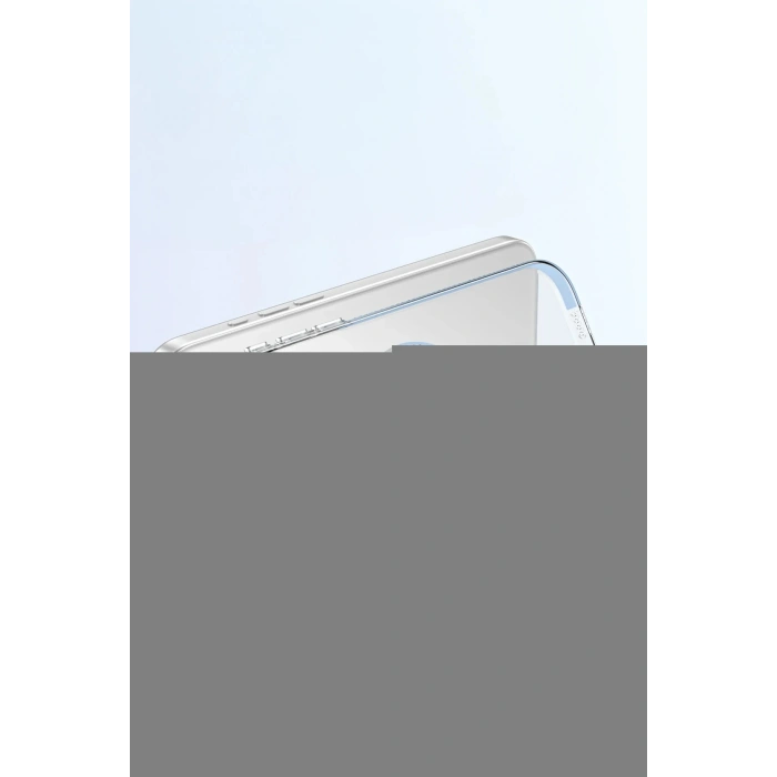 LitaeTrend Apple iPhone 14 Pro Max Move Taşlı Magsafe Kapak - Natural Grey