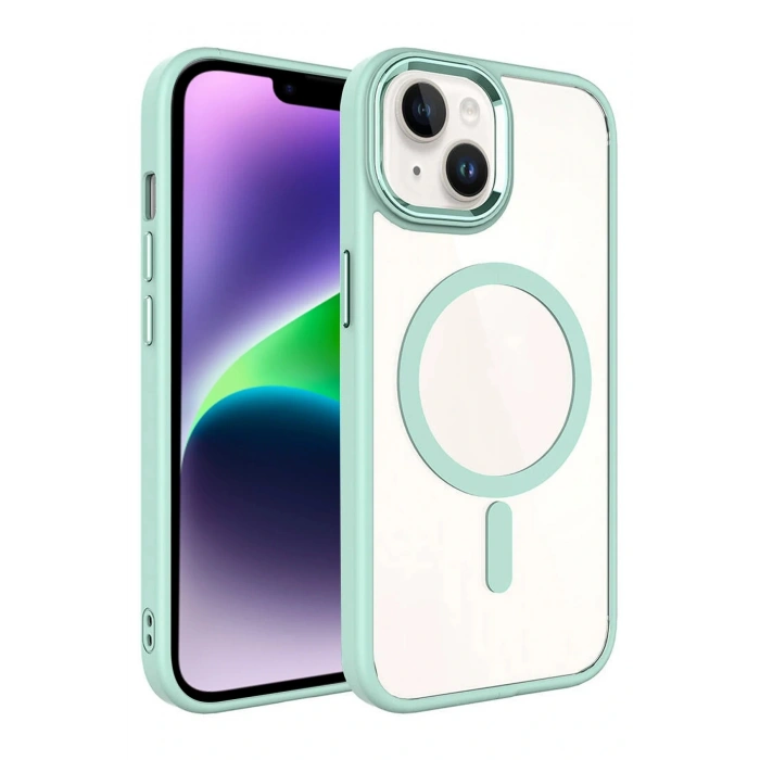 LitaeTrend Apple iPhone 14 Terea Magsafe Kapak - Yeşil